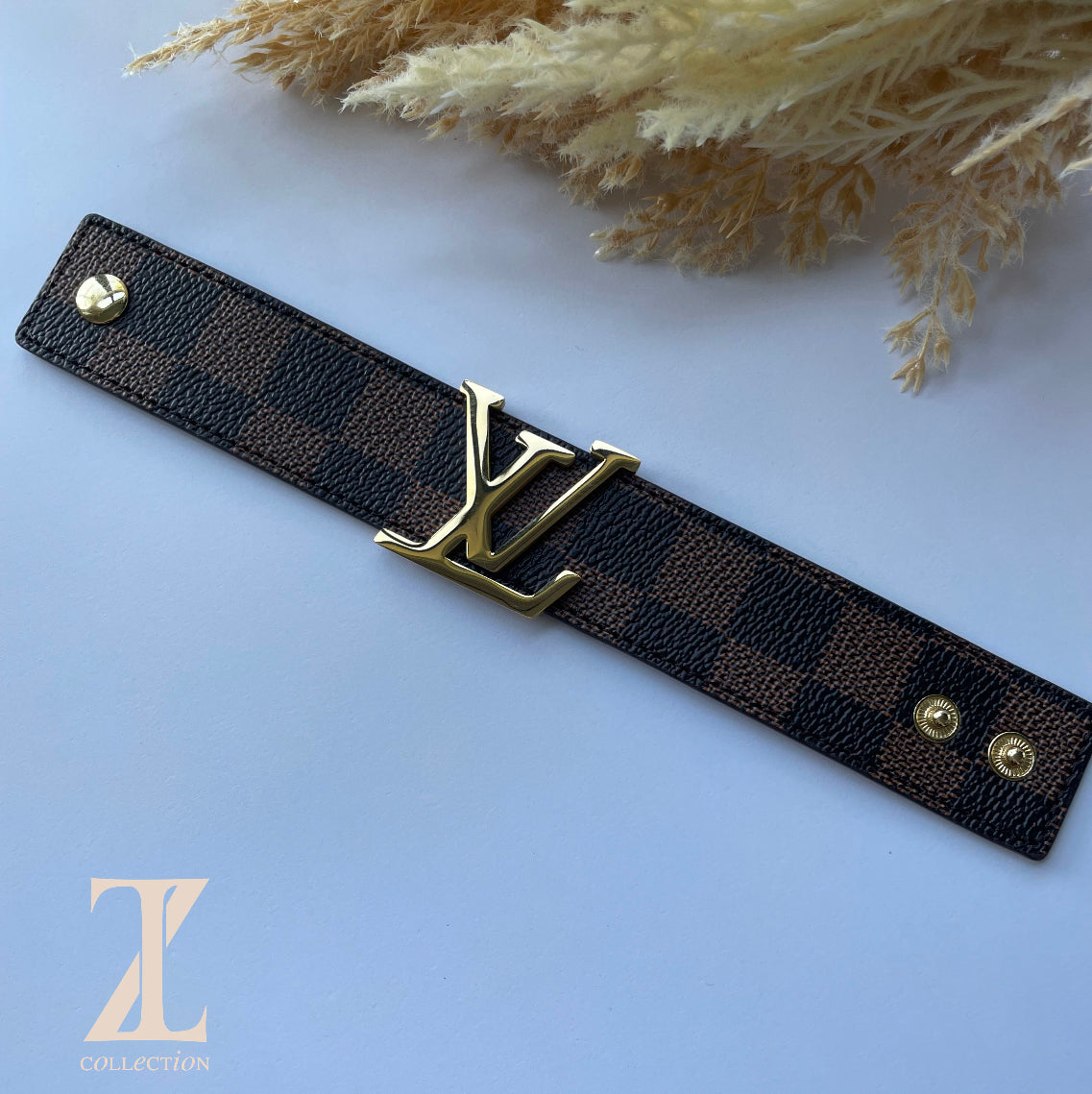 Leather Bracelet LV