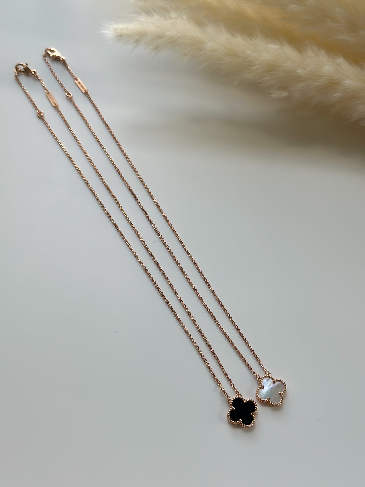 VCA Small Rose Gold Necklaces