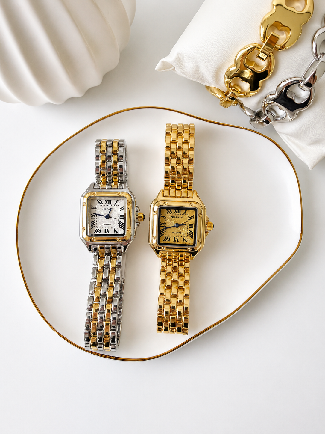 Vintage Square Watch