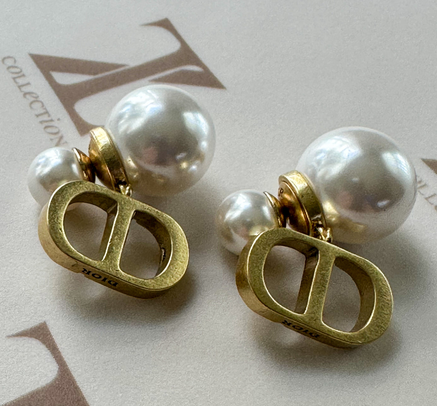 Pearls CD Earrings